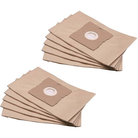 vhbw 10 Paper Dust Bags Replacement for Kärcher 6 905 225 0 for Vacuum