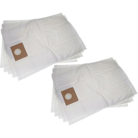 vhbw 10x Vacuum Cleaner Bag compatible with Kärcher NT 55 1 Tact NT 45