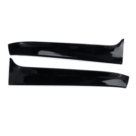 X Car Rear Window Spoiler Wing Pcs Gloss Black Carbon Look Per Vw