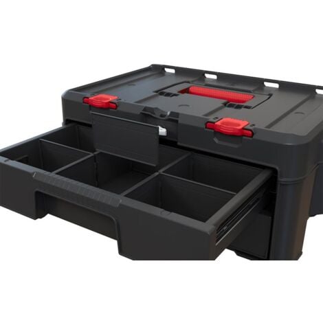 Keter Roc Stack N Roll Drawer Tool Box Case Unit Ketsnr Du