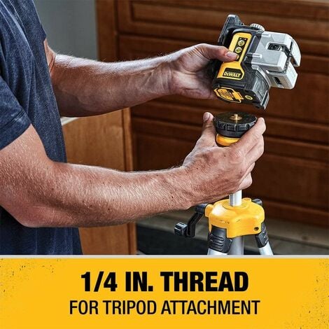 DeWalt DW089CG 3 Beam 3 Way Self Levelling Multi Line Green Laser IP54