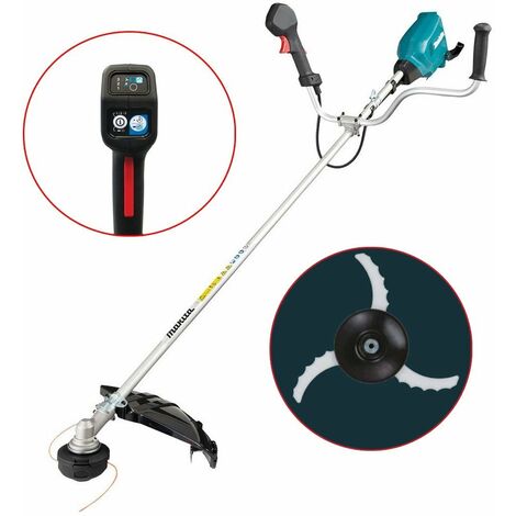 Makita Dur Az Twin Lxt V V Brushless Brush Cutter U Handle Bare