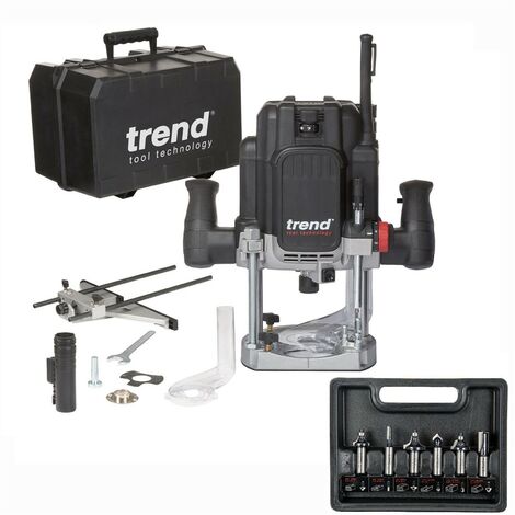 Trend T Elk Trade V Variable Speed Plunge Router Soft Start W