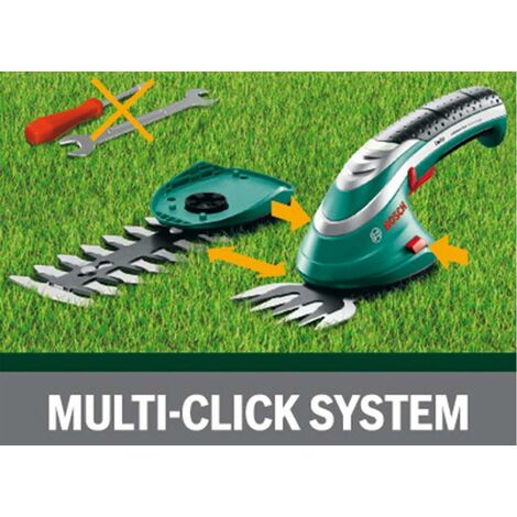 Bosch Isio Iii Cordless Shrub Hedge Grass Shear Blade Trimmer Cutter Cm