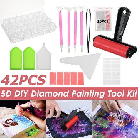 Kit D Outils De Peinture Diamant Faire Soi M Me Broderie D Point De