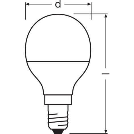 Ledvance Osram Classic Led Gl Hbirne E W Lm K Ip