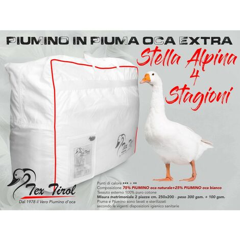 PIUMINO Oca TEX TIROL Stella Alpina 4 STAGIONI 100 Piumino OCA