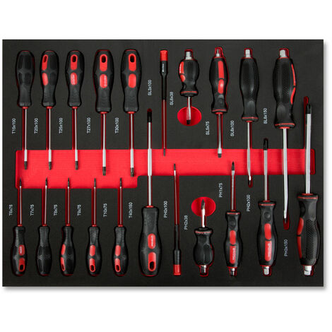 EBERTH Set doutils pour servante datelier 114 pièces carbure de