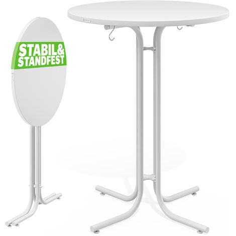 Casaria Table De Bar Ronde Ou Cm Pliable Haute De Cm