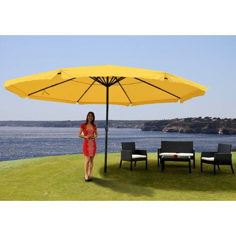 Parasol Meran Pro parasol de marché gastronomique avec volant Ø 5m