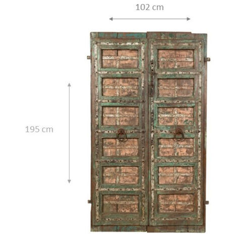 Antike T R Aus Holz Und Eisen Mittelalterliche Genagelte Massivholzt R