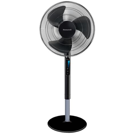 Ventilador Pie QuietSet Negro