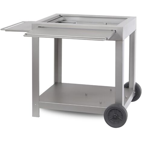 LE MARQUIER Chariot Pour Plancha AMALIA Inox