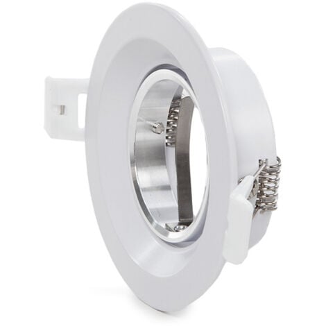 Aro Foco Downlight Circular Gu Mm Blanco