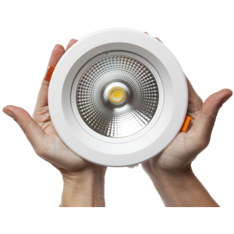 Foco Downlight Circular Led W Lm K Anti Deslumbrante Ugr