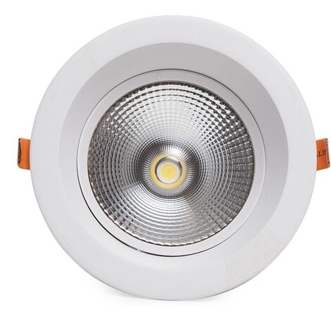 Foco Downlight Circular Led W Lm K Anti Deslumbrante Ugr