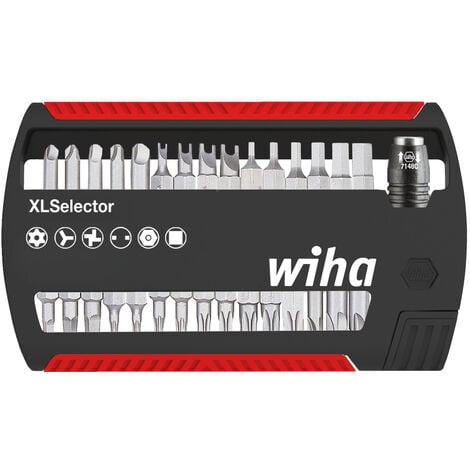 Wiha Bit Set Xlselector Sicherheitsbits Standard Mm Gemischt Tlg