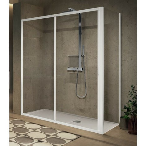 Novellini Paroi De Douche Coulissante X H Cm Fixe