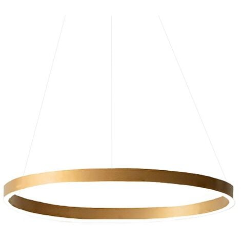 Lustre Led Gea Luce Criseide Sg O Lm Aluminium Classique Suspension