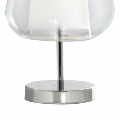 Lampe De Table Moderne En Verre Abat Jour Top Light Double Skin 1176cr