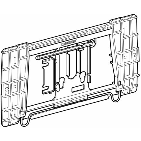 GEBERIT Befestigungsrahmen 240 513 00 1 zu Geberit Betätigungsplatte