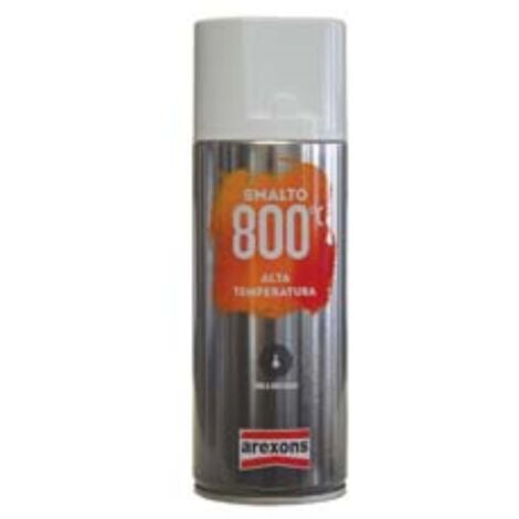 Smalto C Alta Temperatura Spray Ml Alluminio Pezzi