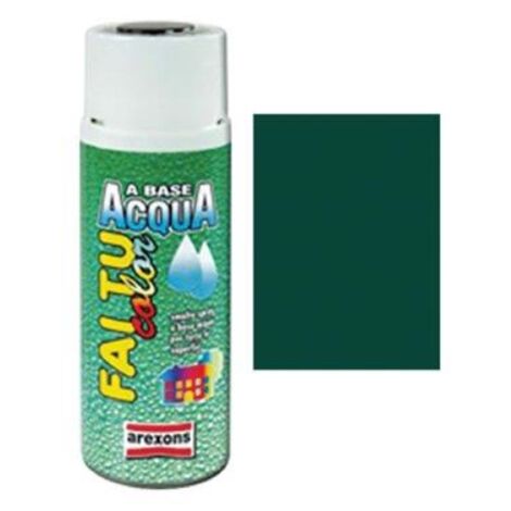 Smalto Spray Fai Tu Color Base Acqua Arexons Verde Muschio Lucido Ml