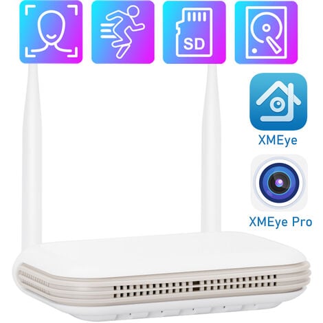 Enregistreur Video Wifi NVR Mini 8CH 3MP XMeye WIFI Pour Systeme De