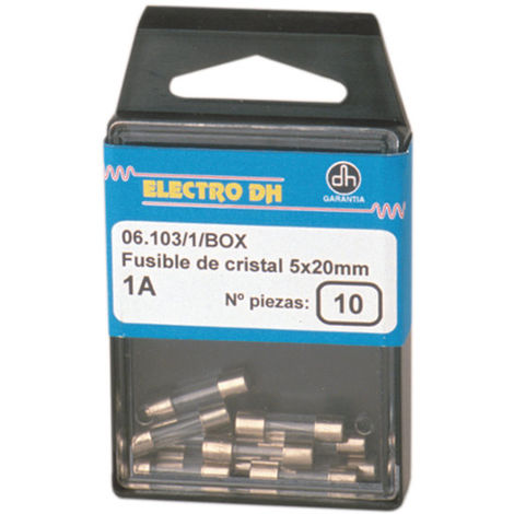 Fusibles En Verre Pour Fusibles 5 X 20 Mm Electro Dh 06 103 2 BOX