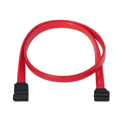 Aisens Sata Iii Data Cable 6g Data Angled Red 0 5m