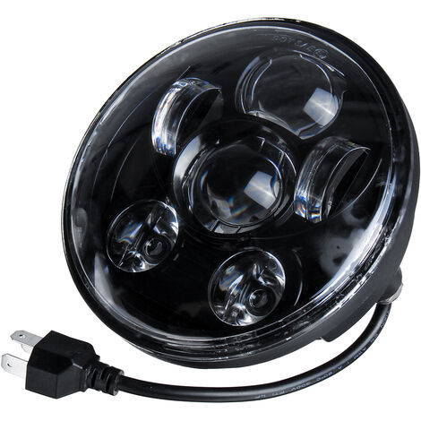 Led Projecteur Phare Feu Route Croisement Hi Lo Beam Pour Harley