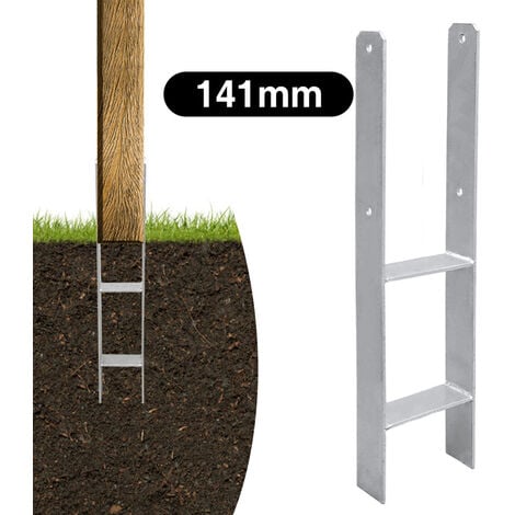 X Staffa Per Palo Ancoraggi Ad H Staffa Per Palo Zincata A Caldo