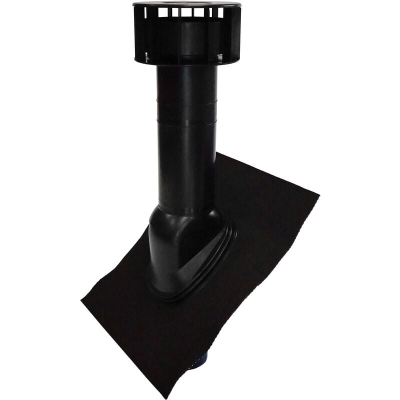 Terminal De Ventilation Multivent Mm Noir Pour Fosse Septique Et