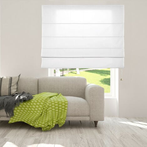 Estores Plegables Estor Paqueto Con Varillas Para Ventanas Crudo X