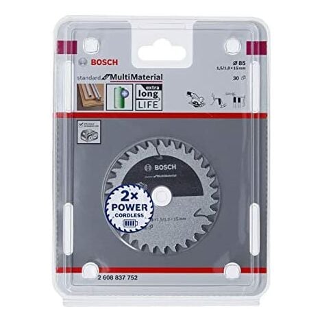 Bosch Professional 2608837752 Lama Per Sega Circolare Standard