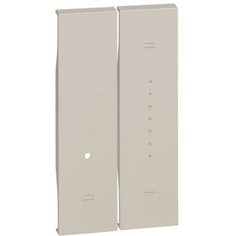 Bticino Living Now Cover für Dimmer 2 Module sand KM19