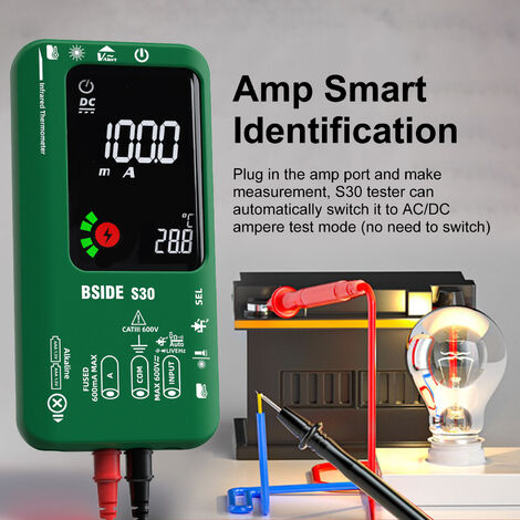 Bside S Multimetre Numerique Intelligent Temperature Infrarouge