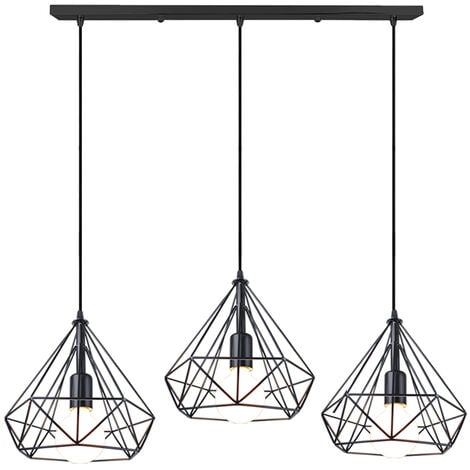 Pendant Lighting Fixture Vintage Industrial Hanging Ceiling Lamp