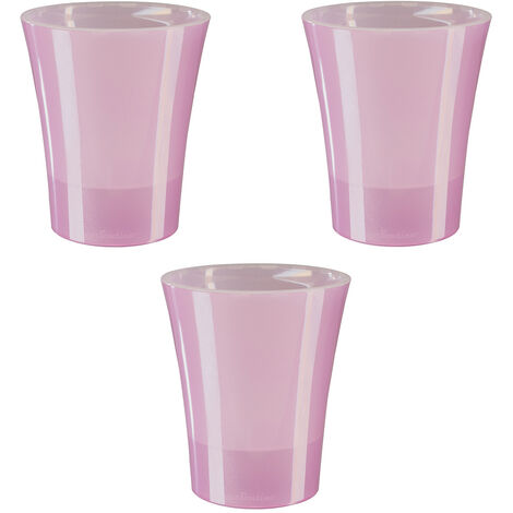 Lot De Pots Pour Orchid Es Avec R Serve D Eau Arte Dea Rose