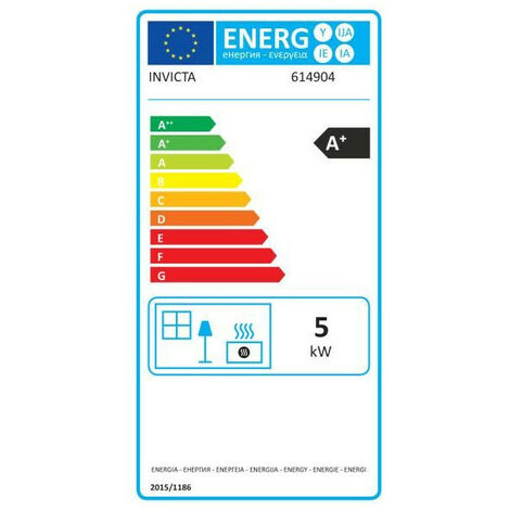 Poêle à Bois Fonte OVATIO INVICTA P614904