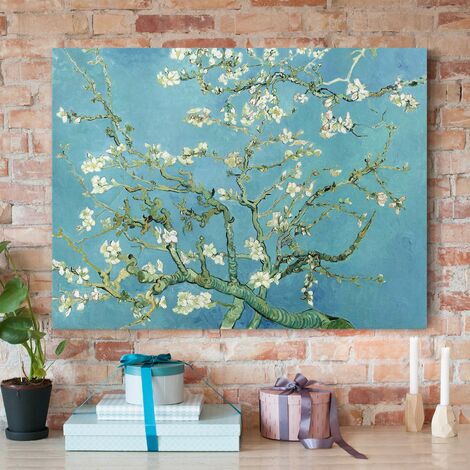 Impression Sur Toile Vincent Van Gogh Fleurs D Amande Large 3 4