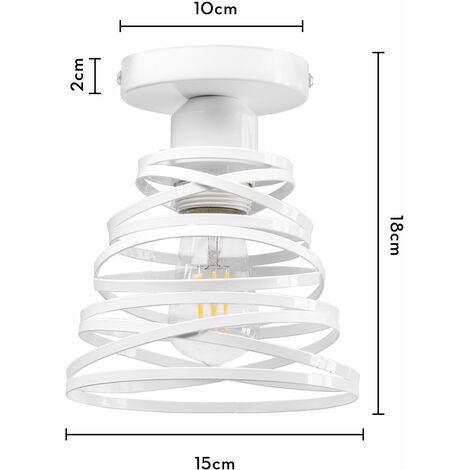 Plafonnier Moderne Ressort En Fer Forg E Pour Salon Chambre