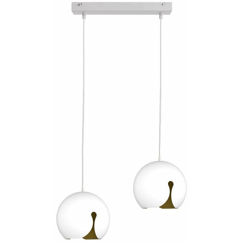 Keter Malaga Bar Pendant Ceiling Light White Cm X E