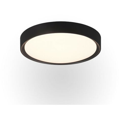 Trio Clarimo Modern Bathroom Ceiling Light Black Matt K Ip