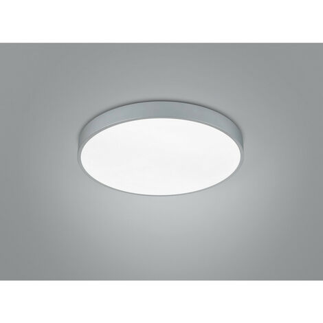 Trio Waco Modern W Led Semi Flush Light Titanium K