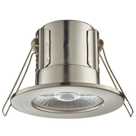 Saxby Shieldeco Fire Rated Integrated LED Bathroom Recessed Light