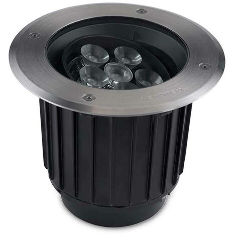 Leds C Gea Outdoor Led Recessed Ground Uplight Stainless Steel