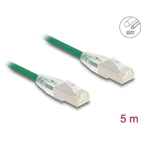 DeLOCK Delock RJ45 Netzwerkkabel Cat 6A Stecker Zu Stecke U FTP Slim 5