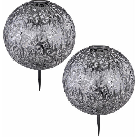 Set Di Luci Plug In A Led A Sfera Solare Decorazioni Punzonatrici Da