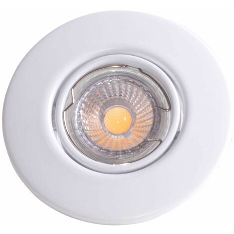 Set Di Faretti Da Incasso A Led Rotondi Faretti A Soffitto Bianchi